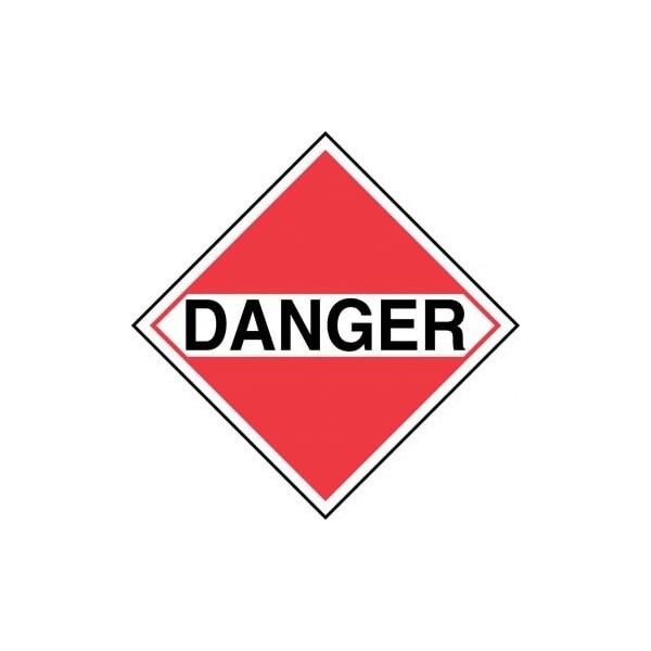 Accuform TDG PLACARD DANGER 273MM x 273MM 10 TCP951CT50 TCP951CT50 - main